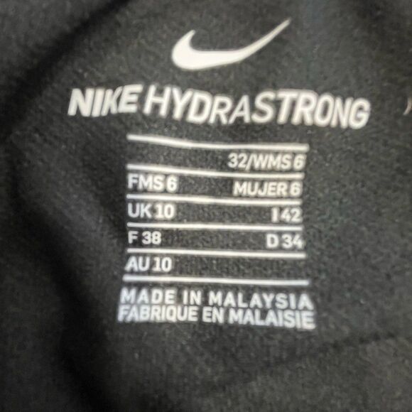 NIKE Womens Royal Blue Performance One-Piece Swimsuit Lined Hydrastrong 32 sz 6 - Picture 10 of 14